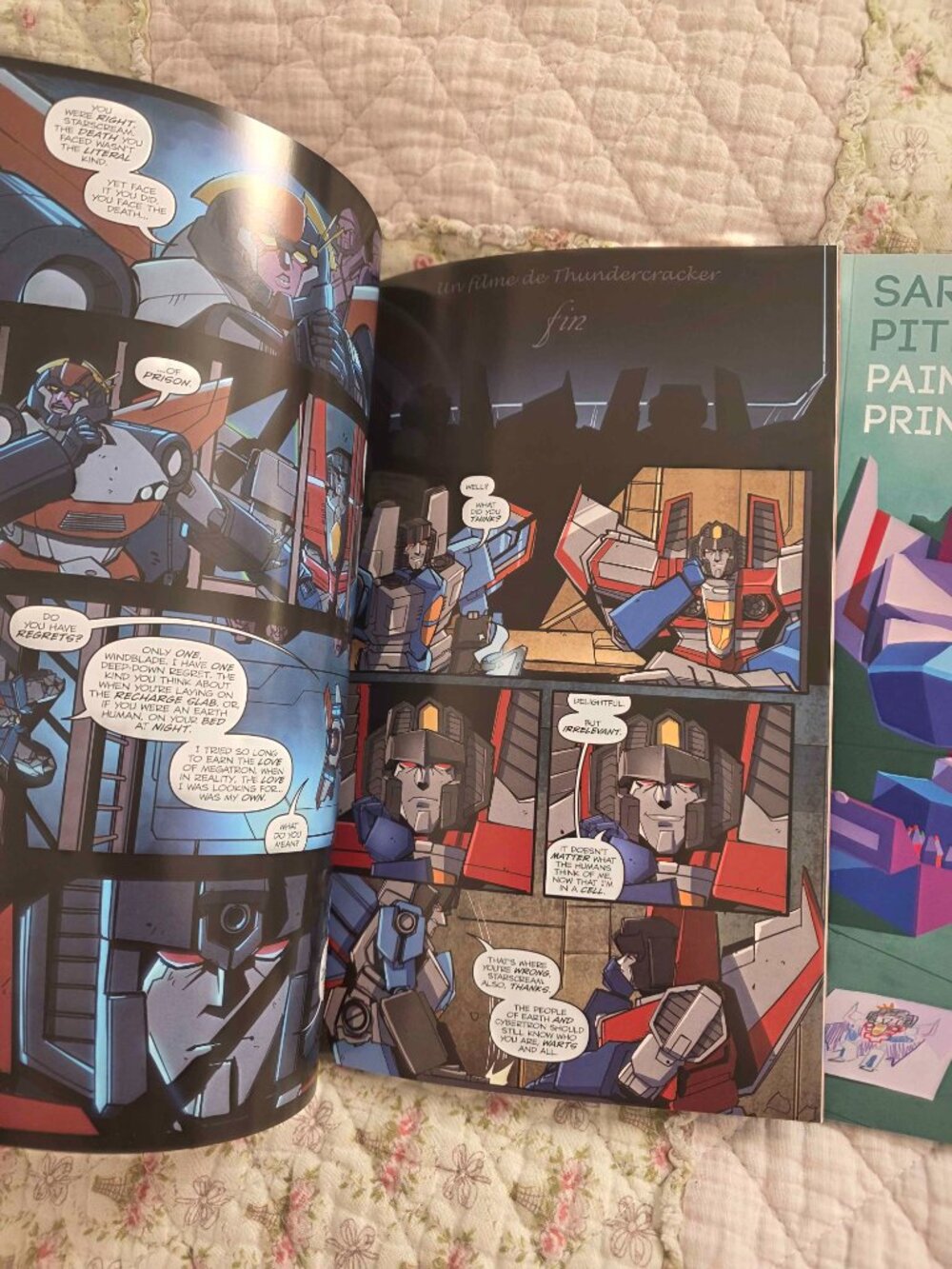Transformers IDW Starscream Comic and Transformers Zine - Picture 3 of 3